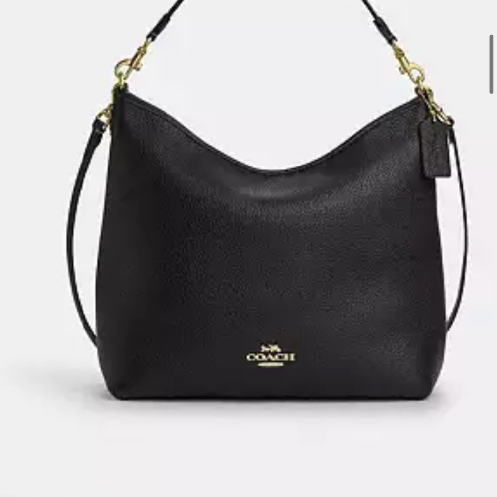 Coach Black Hobo Bag